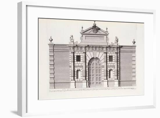 The Great Gate at Burlington House-null-Framed Giclee Print