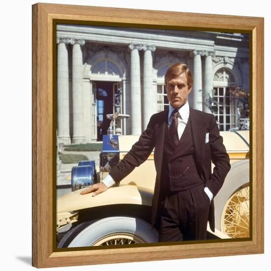 The Great Gatsby, Robert Redford, 1974-null-Framed Stretched Canvas