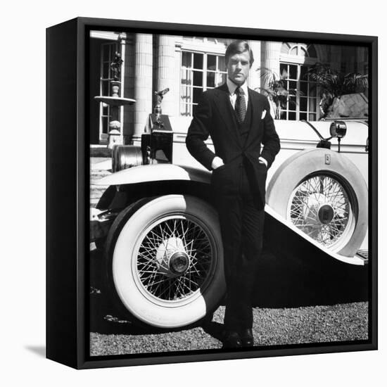 The Great Gatsby, Robert Redford, 1974-null-Framed Stretched Canvas