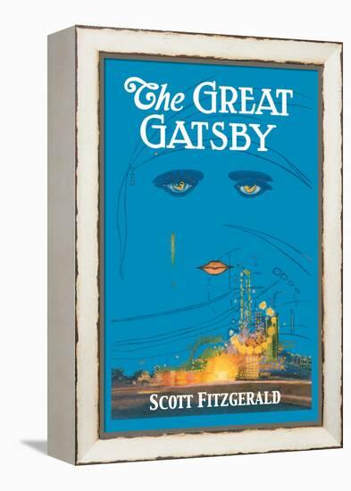 The Great Gatsby-Francis Cugat-Framed Stretched Canvas