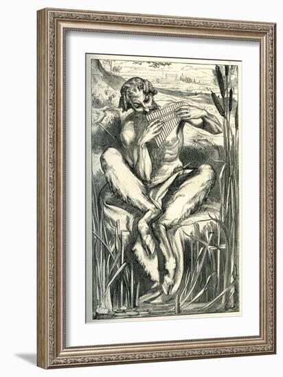 The Great God Pan, 1860-Frederick Leighton-Framed Premium Giclee Print