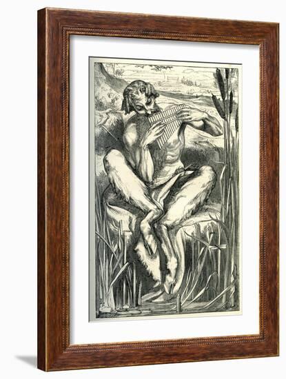 The Great God Pan, 1860-Frederick Leighton-Framed Premium Giclee Print