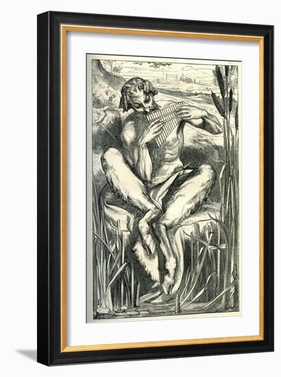 The Great God Pan, 1860-Frederick Leighton-Framed Premium Giclee Print