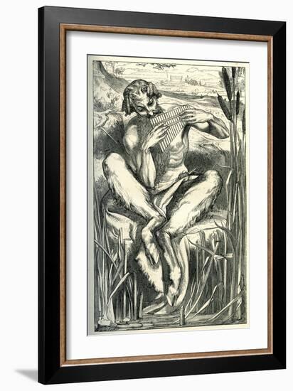 The Great God Pan, 1860-Frederick Leighton-Framed Giclee Print