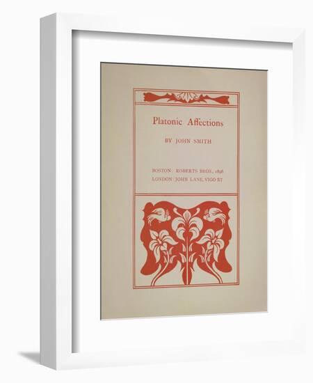 The Great God Pan-Aubrey Beardsley-Framed Giclee Print