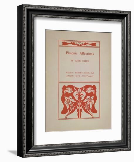 The Great God Pan-Aubrey Beardsley-Framed Giclee Print