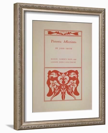 The Great God Pan-Aubrey Beardsley-Framed Giclee Print