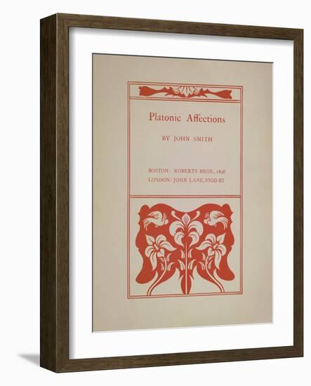 The Great God Pan-Aubrey Beardsley-Framed Giclee Print