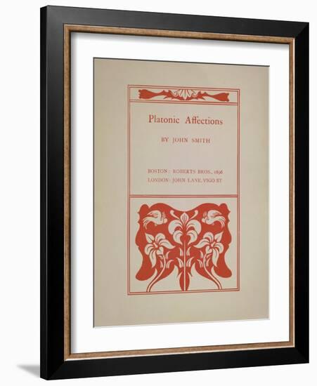 The Great God Pan-Aubrey Beardsley-Framed Giclee Print