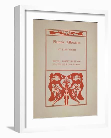 The Great God Pan-Aubrey Beardsley-Framed Giclee Print