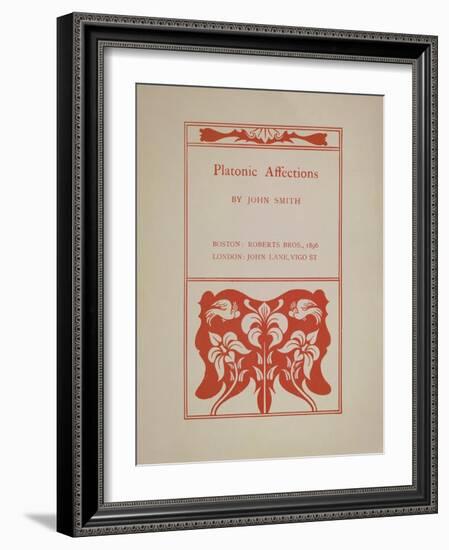 The Great God Pan-Aubrey Beardsley-Framed Giclee Print