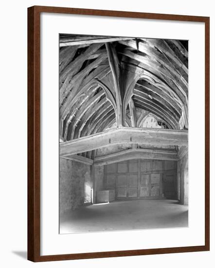 The Great Hall, Brinsop Court-Frederick Henry Evans-Framed Photographic Print