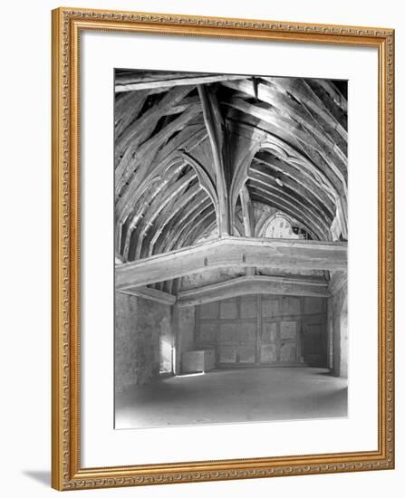 The Great Hall, Brinsop Court-Frederick Henry Evans-Framed Photographic Print