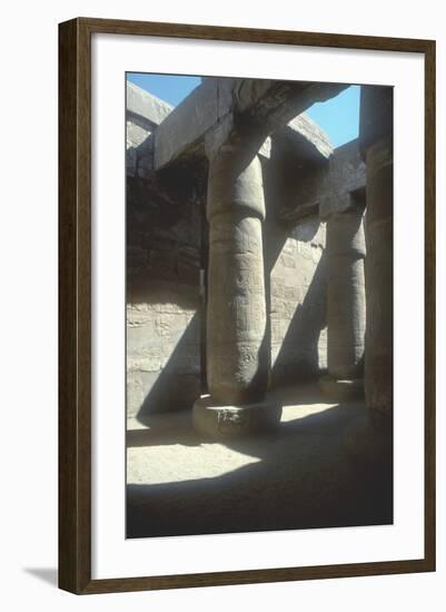 The Great Hypostyle Hall, Temple of Amun, Karnak, Egypt, 19th Dynasty, C13th Century Bc-CM Dixon-Framed Photographic Print