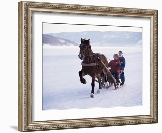 The Great Ice Fair, Lillehammer, Norway, Scandinavia-Adam Woolfitt-Framed Photographic Print