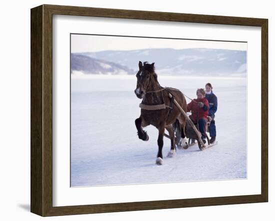 The Great Ice Fair, Lillehammer, Norway, Scandinavia-Adam Woolfitt-Framed Photographic Print