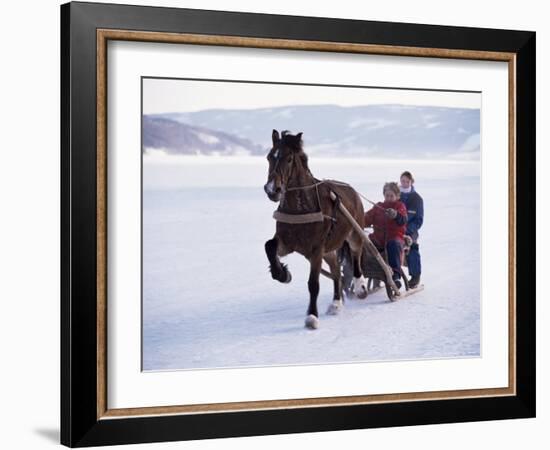 The Great Ice Fair, Lillehammer, Norway, Scandinavia-Adam Woolfitt-Framed Photographic Print