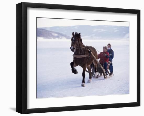 The Great Ice Fair, Lillehammer, Norway, Scandinavia-Adam Woolfitt-Framed Photographic Print