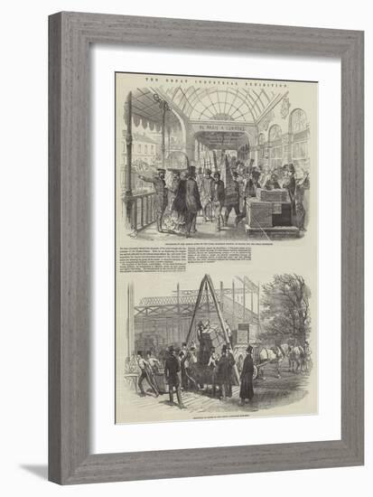 The Great Industrial Exhibition-Jean Adolphe Beauce-Framed Giclee Print