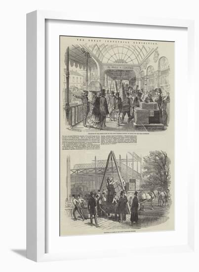 The Great Industrial Exhibition-Jean Adolphe Beauce-Framed Giclee Print