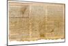 The Great Isaiah Scroll, Columns 28-30, Qumram Cave I, C.100 BC-null-Mounted Giclee Print