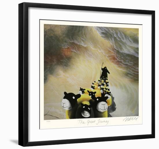 The Great Journey-Mackenzie Thorpe-Framed Collectable Print