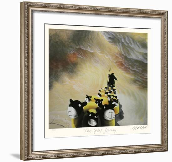 The Great Journey-Mackenzie Thorpe-Framed Collectable Print