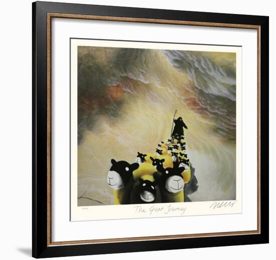 The Great Journey-Mackenzie Thorpe-Framed Collectable Print