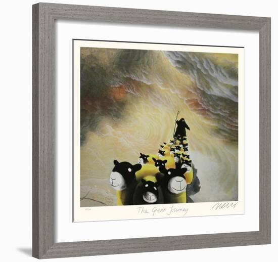 The Great Journey-Mackenzie Thorpe-Framed Collectable Print