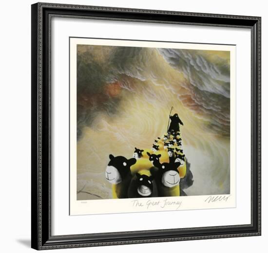 The Great Journey-Mackenzie Thorpe-Framed Collectable Print