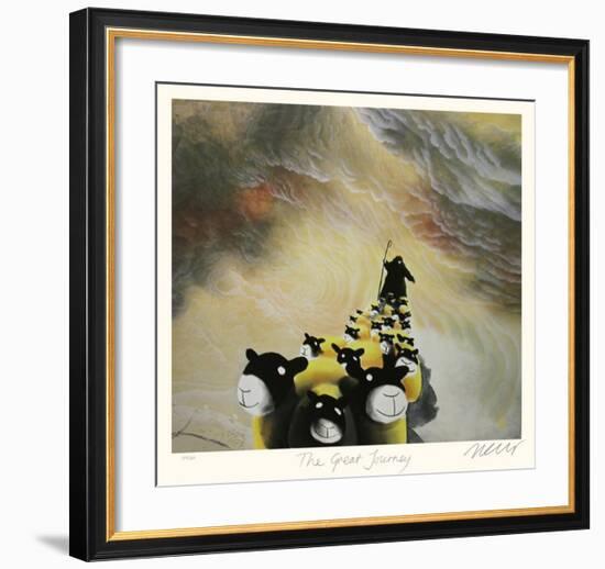 The Great Journey-Mackenzie Thorpe-Framed Collectable Print