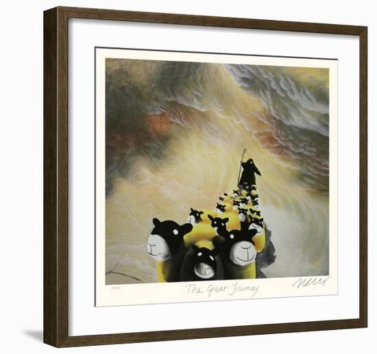 The Great Journey-Mackenzie Thorpe-Framed Collectable Print