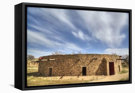 The Great Kiva, Aztec Ruins National Monument, UNESCO World Heritage Site-Richard Maschmeyer-Framed Premier Image Canvas