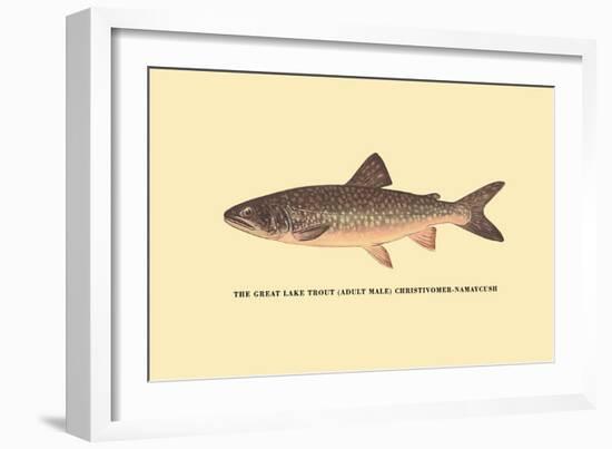 The Great Lake Trout-H.h. Leonard-Framed Art Print