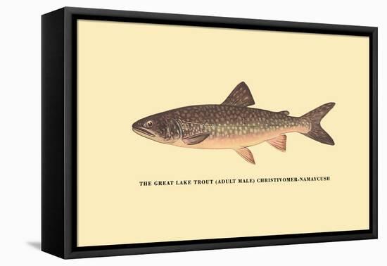 The Great Lake Trout-H.h. Leonard-Framed Stretched Canvas