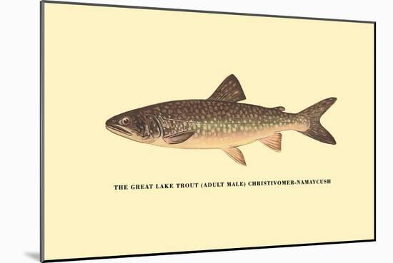 The Great Lake Trout-H.h. Leonard-Mounted Art Print