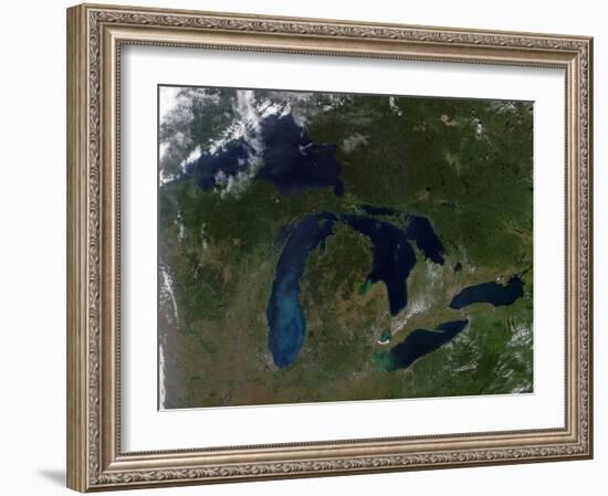 The Great Lakes-Stocktrek Images-Framed Photographic Print