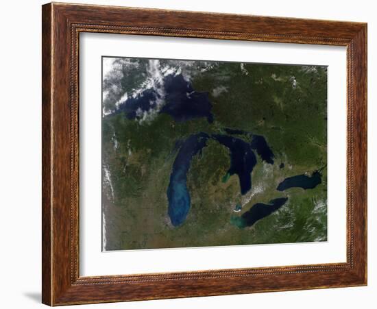 The Great Lakes-Stocktrek Images-Framed Photographic Print