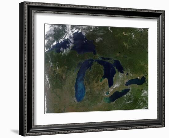 The Great Lakes-Stocktrek Images-Framed Photographic Print