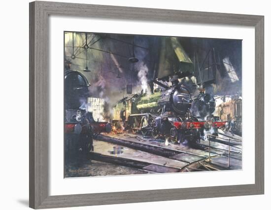 The Great Marquess-Terence Cuneo-Framed Premium Giclee Print