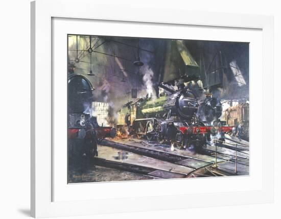 The Great Marquess-Terence Cuneo-Framed Premium Giclee Print