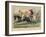 'The great Match between Mr. Flintoff & Jack Rogers', 1858-John Leech-Framed Giclee Print