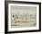 The Great Match Between Randall and Martin-George Cruikshank-Framed Giclee Print