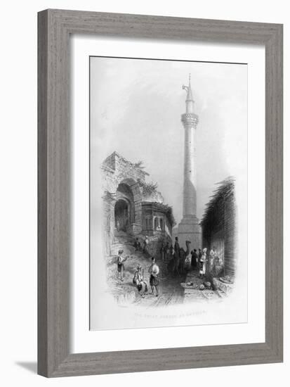 The Great Mosque at Antioch, Turkey, 1841-Henry Adlard-Framed Giclee Print