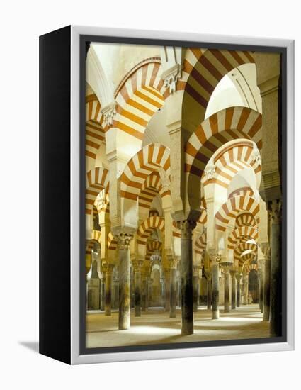 The Great Mosque, Unesco World Heritage Site, Cordoba, Andalucia (Andalusia), Spain-Adam Woolfitt-Framed Premier Image Canvas