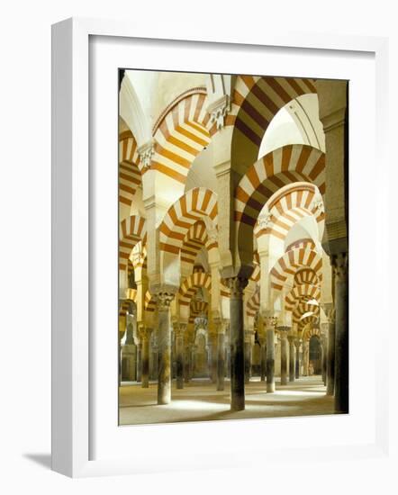 The Great Mosque, Unesco World Heritage Site, Cordoba, Andalucia (Andalusia), Spain-Adam Woolfitt-Framed Photographic Print