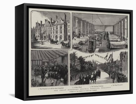 The Great Northern Central Hospital, Holloway-null-Framed Premier Image Canvas