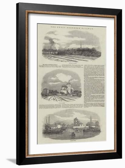 The Great Northern Railway-null-Framed Giclee Print