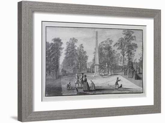 The Great Obelisk-Jacques Rigaud-Framed Giclee Print