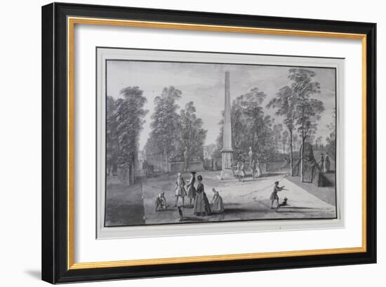 The Great Obelisk-Jacques Rigaud-Framed Giclee Print